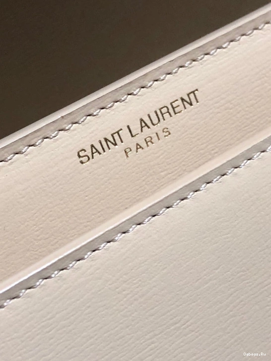IN SUNSET YSL SMOOTH MEDIUM SATCHEL LEATHER 0805